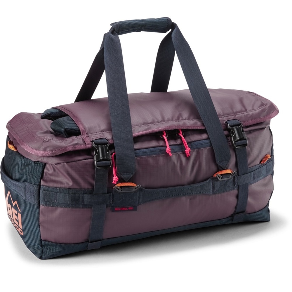 Best Use	
Travel
Bag Style	
Duffel Color twilight purple
